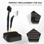 GNXfixt Régulateur de tension rectifieuse pour H-N-A SH 125/150 2005-2008, PS 125/150 ie INJECTION Régulateur de tension