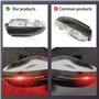 Konuooer Indicateurs de direction rétroviseur pour Golf 6 MK6/GTI / R20, clignotan repetiteur rétroviseu latéral pour Tou-ran 20