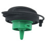 Kalunfex Couvercle de réservoir de voiture pour A4 S4 A5 Q5 RS4 8K0201550A 8K0201550F Couvercle de réservoir de carburant 8K0201