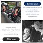 Retroviseur Siege Voiture Bébé avec Sangle à Boucle Réglable