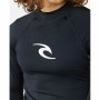 T-Shirt de Bain Rip Curl Waves pf Noir