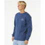 Sweat sans capuche homme Rip Curl Stapler Crew Bleu