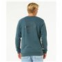 Sweat sans capuche homme Rip Curl Stapler Crew Bleu