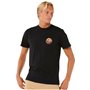 T-shirt à manches courtes homme Rip Curl Passage Tee Noir