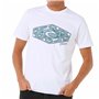 T-shirt à manches courtes homme Rip Curl Refill Tee Blanc XL