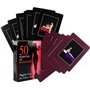 AJOHBM Jeux de Cartes Accessoires intimes Cadeau pour Les Couples Poker Femme ou Homme Jeu Lot de 50 Cartes Jeu de soirée-S0609M