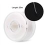 3 pièces PVA Lignes de pêche bobines chaîne solubles dans l'eau Ligne d'appât 20 m Corde Ruban Outil Accessoire Blanc-Fil Solubl