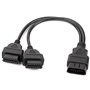 Yctze pour câble y OBD Câble d'extension OBD2