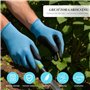daqoupzi 3 paires gant jardinage femme,gants de travail,gants jardinage,gant de travail homme,Bonne effet antidérapant et bonne