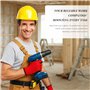 daqoupzi 3 paires gant jardinage femme,gants de travail,gants jardinage,gant de travail homme,Bonne effet antidérapant et bonne