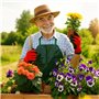 daqoupzi 3 paires gant jardinage femme,gants de travail,gants jardinage,gant de travail homme,Bonne effet antidérapant et bonne