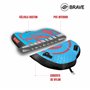 BRAVE SPORTS Bouée Tractable pour Sports Nautiques – Bouées tractables, Structures Gonflables Tractables – Bateau en PVC pour Ba