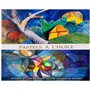 Sennelier Pastels à Huile 24 Couleurs Paysage - Made in France et 1 Cartes Postales