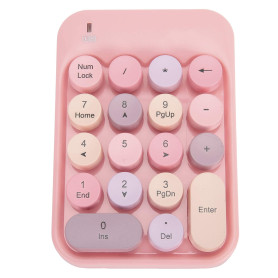 Clavier numérique sans Fil pour Ordinateur Portable/Ordinateur Portable, Clavier numérique portatif Keycap Chocolat pour Changem Clavier numérique sans Fil pour Ordinateur Portable/Ordinateur Portable