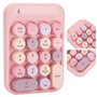 Clavier numérique sans Fil pour Ordinateur Portable/Ordinateur Portable, Clavier numérique portatif Keycap Chocolat pour Changem