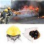 Casque de sécurité Incendie, Casque Isolant résistant à 260 ℃, Bonne Transmission de la lumière de la lentille, Bord Anti Coupur