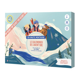 LE CALENDRIER DE L'AVENT'URE - EN HAUTE MONTAGNE - Edition 2023 -calendrier de l'avent ludique - idéal en famille - dès 6 ans -  LE CALENDRIER DE L'AVENT'URE - EN HAUTE MONTAGNE - Edition 2023 -calendrier de l'avent ludique - idéal en famille - dès 6 ans -