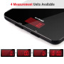 ACCUWEIGHT 201 Balance de cuisine numérique avec plate-forme en verre trempé Balance électronique pour aliments avec écran LCD, 