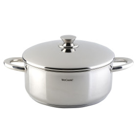 CAZUELA con tapa de acero INOX 20cm, WECOOK! PRO CAZUELA con tapa de acero INOX 20cm, WECOOK! PRO