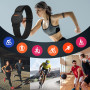 moofit HW401 Cardiofrequencemetre Brassard Rechargeable, Support Bluetooth/Ant+, Étanche IP67 Capteur Fréquence Cardiaque Poigne
