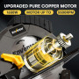 ENVENTOR 1650W Scie Circulaire, 5500RPM Scies Circulaires Électriques Filaire, Moteur Puissant, coupe 62 mm (90 °), 46 mm (45 °)