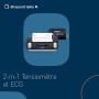 OMRON Complete Tensiomètre Bras et Appareil a Électrocardiogramme (ECG) | Validé cliniquement | Pour la détection de l'hypertens