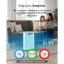 Pro Breeze Déshumidificateur Compresseur 20L/jour pour pièces jusqu'à 30 m² - 4 modes, Sèche-linge, Drainage continu, Minuterie