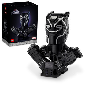 LEGO Marvel Black Panther King T'Challa - 76215 - Souvenirs de collection Wakanda Forever - Super héros pour adultes et adolesce