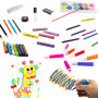 KINSPORY 278 pièces Mallette dessin Enfant, coloriage kit dessin Enfant, Sets de dessin, Art Set, Mallette de Coloriage