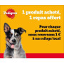 PEDIGREE DENTASTIX 56 Bâtonnets à Mâcher pour Grand Chiens 25kg+, 8 Sachets de 7, Saveur Poulet et Bœuf, Détartrage Dentaire Chi