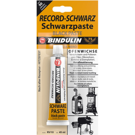 Bindulin Pâte nettoyante pour plaques de cuisson électriques Noir