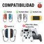 MMEGaming Couvercles de joystick compatibles avec Nintendo Switch 1, accessoires pour manette Nintendo Switch, Lite, OLED, JoyCo