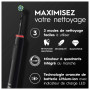 Oral-B Pro 3 3500 Brosse À Dents Électrique, Avec Capteur De Pression Pour Protéger Les Gencives, 3 Modes De Nettoyage, 1 Manche