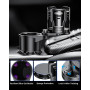 NATGIC Porte-gobelet Double pour Voiture 2 en 1 Multifonction Rotatif à 360° pour la Plupart des Porte-gobelets de Voiture et Or