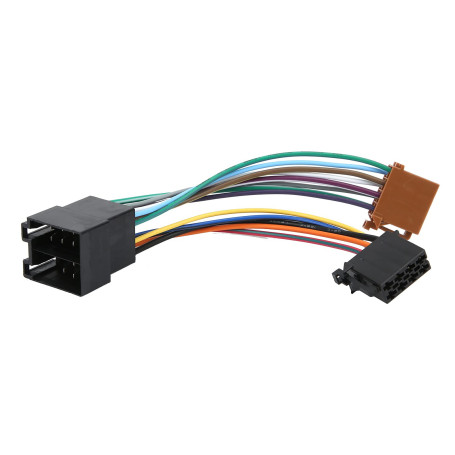 Faisceau de Câblage Radio Stéréo de Voiture ISO, Adaptateur de Faisceau de Câbles Kit Audio Stéréo de Voiture ISO adapté pour Pe