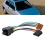 Faisceau de Câblage Radio Stéréo de Voiture ISO, Adaptateur de Faisceau de Câbles Kit Audio Stéréo de Voiture ISO adapté pour Pe