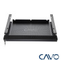 CAVO Tiroir de bureau pour ordinateur portable verrouillable 580 x 446 x 55 mm noir Tiroir de bureau pour ordinateur portable po