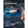 Lanhiem Pochette Étanche 15M [Universelle] Coque Téléphone Protection IPX8 Plongée Étui pour iPhone Samsung Galaxy Huawei XiaoMi