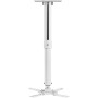 suptek Support de Plafond pour projecteur – Support Mural Universel pour projecteur avec Perche d'extension de 21–54 cm jusqu'à 