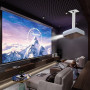 suptek Support de Plafond pour projecteur – Support Mural Universel pour projecteur avec Perche d'extension de 21–54 cm jusqu'à 