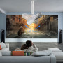 suptek Support de Plafond pour projecteur – Support Mural Universel pour projecteur avec Perche d'extension de 21–54 cm jusqu'à 