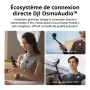 DJI Mic Mini (2 TX + 1 RX) pour la Gamme iPhone 15/16, Android et caméra, ultraléger, Audio Riche en détails, réduction de Bruit