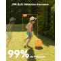 Imou 2K Caméra Surveillance WiFi Exterieure sans Fil Solaire, Camera Solaire Exterieur avec PIR & AI Détection Humaine, Vision N