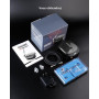 Oasser Kit Aérographe, Compresseur Aerographe Portable Rechargeable Haute Précision Mini Compresseur d'Air Pression Réglable pou