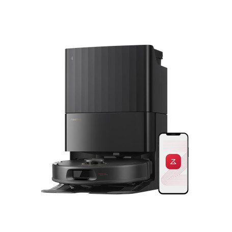 roborock Qrevo S5V Aspirateur Robot Laveur avec Station, 12000 Pa Aspiration, Serpillières FlexiArm, Double Anti-emmêlement, Séc