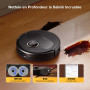roborock Qrevo S5V Aspirateur Robot Laveur avec Station, 12000 Pa Aspiration, Serpillières FlexiArm, Double Anti-emmêlement, Séc