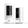 Ring Caméra extérieure sans fil (Stick Up Cam) + Caméra intérieure (Indoor Cam 2e gén.) | Caméra de surveillance wifi avec vidéo