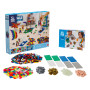PLUS PLUS - Kit Découverte - Jeu de Construction de 1200 pièces Basic et Fluo/Néon Multicolores - Jeu Éducatif pour Enfant dès 3