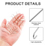 Pinces à Ressort de Retenue D'ampoule 6PCS 5ZHSFULLKIT pour H1/H3/H4/H7, Clips de Fixation en Acier de Haute Qualité, Compatible