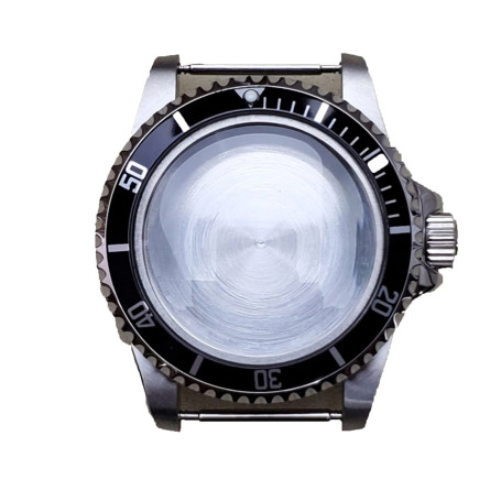 SHEAWA Coque Montre Boîtier de Rechange en Acier Inoxydable de 39,5 mm pour Montre NH35 NH36